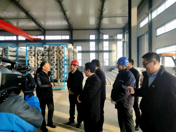 北票市委書記張秀軍走進(jìn)一諾環(huán)境產(chǎn)業(yè)園，踐行&ldquo;不忘初心、牢記使命&rdquo;主題教育