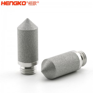RHT30防爆型溫濕度變送器探頭外殼_不銹鋼燒結(jié)露點儀ip65級防護(hù)探頭外殼