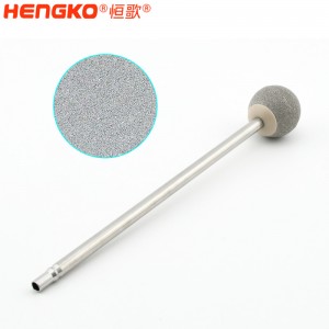 恒歌定制供應(yīng)納米氫氣分布器,孔隙均勻氣泡小食品級富氫水機配件