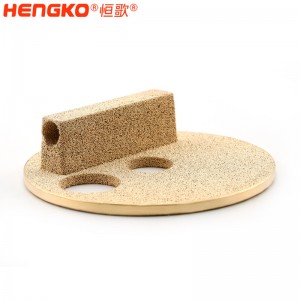 恒歌金屬微米多孔粉末燒結(jié)黃銅、青銅、銅濾芯濾筒 按需設(shè)計(jì)各規(guī)格銅濾芯過(guò)濾器