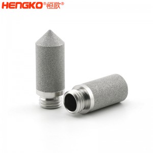 RHT30防爆型溫濕度變送器探頭外殼_不銹鋼燒結(jié)露點儀ip65級防護(hù)探頭外殼
