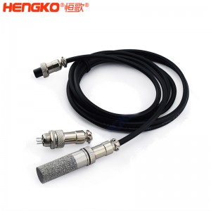 恒歌直銷不銹鋼RHT-H20-B平頭溫濕度傳感器探頭帶電線，用于農(nóng)業(yè)大棚
