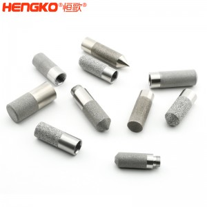 廠家生產(chǎn)0.2-90μm溫濕度傳感器不銹鋼探頭外殼防水防塵耐腐蝕，多種型號(hào)可定制