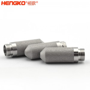 廠家定制微米多孔不銹鋼過(guò)濾器_316L粉末燒結(jié)溫濕度變送器探頭保護(hù)罩