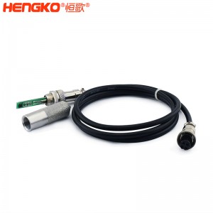 恒歌直銷不銹鋼RHT-H20-B平頭溫濕度傳感器探頭帶電線，用于農(nóng)業(yè)大棚