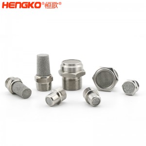 源頭廠家不銹鋼燒結(jié)網(wǎng)消聲器消音器耐高溫流量大，應(yīng)用于空壓機(jī)排氣