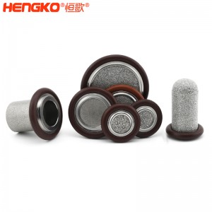 恒歌不銹鋼316L真空卡環(huán)濾芯耐高溫透氣均勻耐壓，工業(yè)衛(wèi)生級不銹鋼濾片過濾器