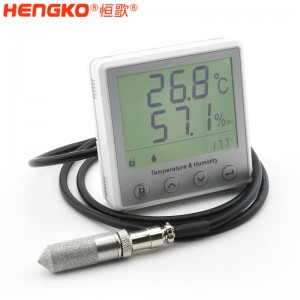 恒歌農(nóng)業(yè)追溯監(jiān)測系統(tǒng)高精準(zhǔn)RS485溫濕度變送器帶露點(diǎn)功能，自動化監(jiān)控溫室大棚溫濕度物聯(lián)網(wǎng)方案