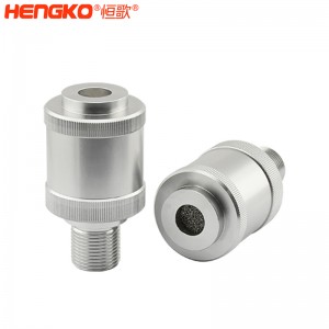 廠家直銷316L不銹鋼隔爆氣體傳感器保護(hù)過濾器外殼,智能型防爆氣體探測器保護(hù)罩
