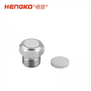 恒歌金屬氣動(dòng)消音器用于電磁閥、氣缸、空壓機(jī)等設(shè)備消音降噪