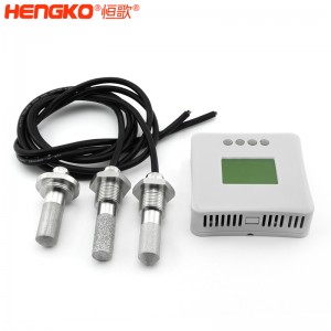 恒歌生產(chǎn)定制高靈敏IP65級防水溫濕度探測器探頭，用于農(nóng)業(yè)氣象站
