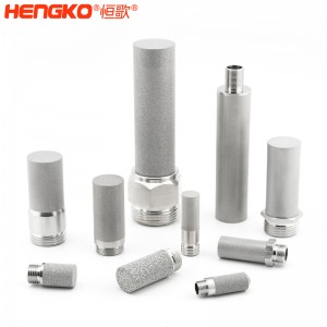 廠家來圖定制粉末燒結(jié)316L不銹鋼過濾器濾芯防塵耐腐蝕，用于化工制藥