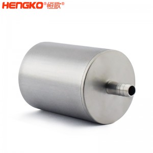 燒結(jié)不銹鋼316L 微噴槍曝氣石帶倒鉤-哺乳動物細胞生物處理