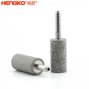 廠家定制316L粉末燒結(jié)不銹鋼過濾器曝氣頭，高強(qiáng)度耐腐蝕水族專用氣泡石