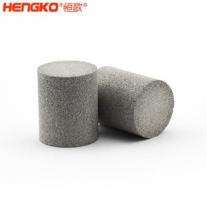 廠家生產多尺寸不銹鋼粉末燒結濾筒，堅固耐用壽命長用于流量控制和均布