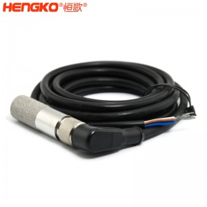 RHT系列高濕度雙防水土壤溫濕度傳感器探頭高靈敏高精度，用于溫室花園測量